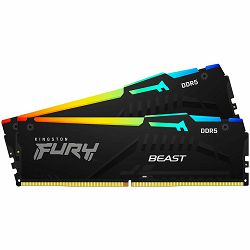 Kingston 64GB 6400MT/s DDR5 CL32 DIMM (Kit of 2) FURY Beast Black EXPO, EAN: 740617342734