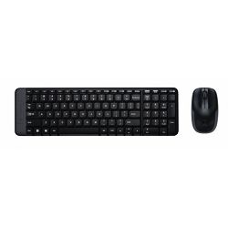 Logitech MK220 Compact Wireless Keyboard Mouse Combo, DE