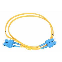 NFO Patch cord, SC UPC-SC UPC, Singlemode 9 125, G.657A2, Duplex, 3m