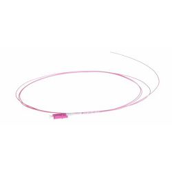 NFO Fiber optic pigtail LC, MM, OM4, 50 125, 3m