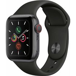 Refurbished Apple Watch Series 6 (2020), 44mm, GPS Cellular, Space Gray Aluminum