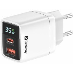 Sandberg 2in1 Charger 1x USB-C 1x USB 35W