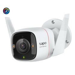 Tp-Link Tapo C325WB ColorPro kamera 2K QHD 4MP, H.264, Color-Pro Night Vision, microSD, 2×Spotlights, dvosmjerni audio, detekcija pokreta, vodootporna IP66, Wi-Fi, Tapo app