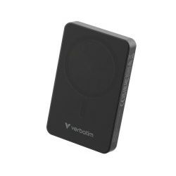 Verbatim Charge n Go Essentials 10000mAh Powerbank Magnetic Wireless 15/20W, crni