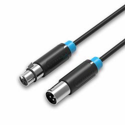 Vention XLR Audio Extension Cable 15M Black