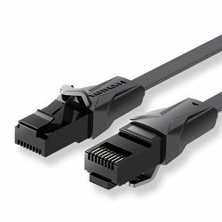 Vention Flat CAT.6 UTP Patch Cord Cable 2M Black