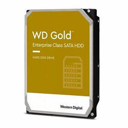 Western Digital 14 TB 3,5" HDD, Gold, 7200 RPM, 512MB