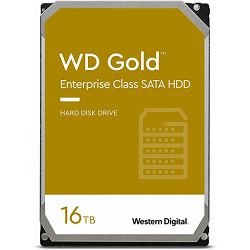 Western Digital 16 TB 3,5" HDD, Gold, 7200 RPM, 512MB