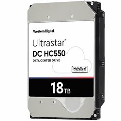 Western Digital Ultrastar DC HDD Server (3.5in 26.1MM 18TB 512MB 7200RPM SATA ULTRA 512E SE NP3 DC HC550) SKU: 0F38459