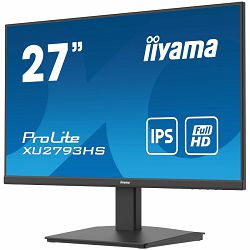 IIYAMA Monitor LED XU2793HS-B6 27" 1920 x 1080 @100Hz 250 cd/m2 1000:1 1ms HDMI DP tilt