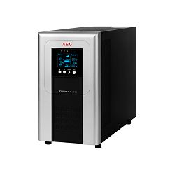 AEG UPS Protect C 3000VA/2700W, VFI, On-line double conversion, floor standing, automatic bypass, RS232 interface