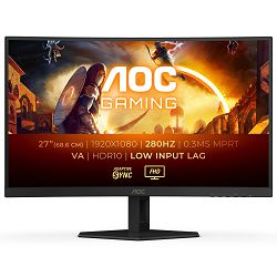 AOC C27G4XE 27", DP, 2xHDMI, 280Hz, 1ms C27G4ZXE