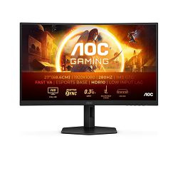 AOC C27G4ZXU, 27", 2xHDMI, DP, 280Hz, 0,3ms, HAS C27G4ZXU