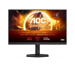 AOC Q27G4XF, IPS 27", DP, HDMI, 180Hz, QHD, HAS Q27G4XF