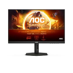 AOC Q27G4XN, IPS 27", DP, 2xHDMI, HAS, 180Hz, QHD Q27G4XN