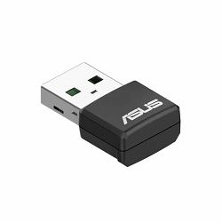 Asus USB-AX55 Nano, Dual Band WiFi 6 USB adapter 90IG06X0-MO0B00