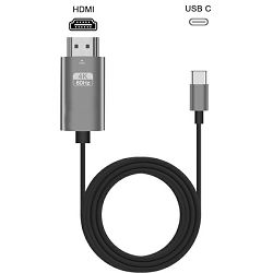 Asonic USB Tip C na HDMI kabel, 2m, 4K-60Hz N-CHDM60