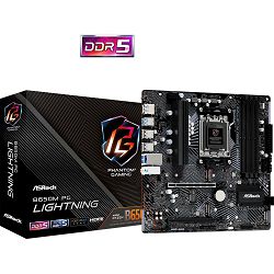 ASROCK B650M PG LIGHTNING AM5 mATX B650M PG LIGHTNING