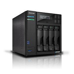 ASUSTOR NAS AS6704T Lockerstor4 Gen2 4x 3.5" 4x M.2 cache 2x 2.5Gbe Celeron QuadCore N5105 2.9GHz 4GB single PSU desktop