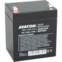 Avacom UPS baterija 12V 5Ah, F2 HighRate PBAV-12V005-F2AH