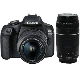 Canon EOS 2000D + 18-55mm IS + EF 75-300mm 2728C031