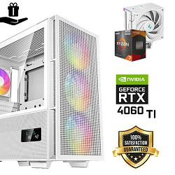 DeepCool Digital Gamer PC (AMD Ryzen 7 5700X3D, 32GB RAM, SSD 2TB, RTX 4060Ti, 850W, Midi ATX) Poklon 