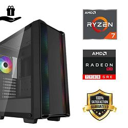 DeepCool Digital Gamer PC (AMD Ryzen 7 5800X, 32GB RAM, SSD+HDD, RX 7900Gre, 850W, Midi ATX) Poklon 