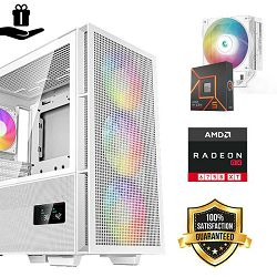 DeepCool Digital GamerPC (AMD Ryzen 5 7500F, 16GB RAM, SSD 1TB, RX 6750XT, 650W, Midi ATX) Poklon 