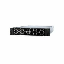 DELL EMC PowerEdge R760xs, 8x3.5", Intel XS 4410Y (2G, 12C/24T, 16GT/s, 30MB, Turbo, HT (150W)), 16GB RDIMM 4800MT/s, 2.4TB SAS HDD HP, PERC H755, iDRAC9 Ent, Dual RPS 700W, BCM 5720 DP+57414 DP, On-B