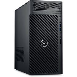 Dell Precision 3680 Tower, 500W, Intel Core i7-14700 (33MB, 20C/28T, 5.4GHz, 65W), 16GB (2x8GB) DDR5, M.2 512GB PCIe, NVIDIA T1000 8GB, 2xDP, 4xUSB-C, 6xUSB-A, RJ-45, SD CR, Mouse/Kb, Win11Pro, 3Y PS 