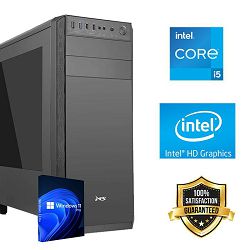 Futura Office&Home PC (Intel i5 12400, 16GB RAM, SSD 1TB, Intel HD, 550W, Midi ATX) Win-OS