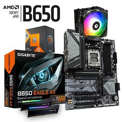 FuturaIT AMD Upgrade Kit (AMD Ryzen 5 7600X3D, B650, 32GB RAM, Cooler) 