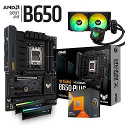 FuturaIT AMD Upgrade KiT (AMD Ryzen 7 7800X3D, B650, 32GB RAM, Cooler) 