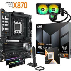 FuturaIT AMD Upgrade KiT (AMD Ryzen 7 9800X3D, X870, 32GB RAM, Cooler) 