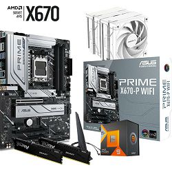 FuturaIT AMD Upgrade KiT (AMD Ryzen 9 7900X3D, X670, 32GB RAM, Cooler) 