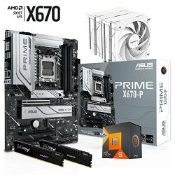 FuturaIT AMD Upgrade KiT (AMD Ryzen 9 7900X3D, X670, 32GB RAM, Cooler) 