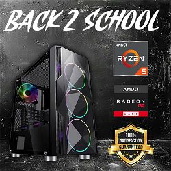 FuturaIT Back2School PC (AMD Ryzen 5 5500, 16GB RAM, RX 6600, SSD 500GB, 650W, Midi ATX)