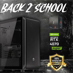 FuturaIT Back2School PC (AMD Ryzen 7950X, 32GB RAM, RTX 4070Super, SSD 2+1TB, 850W, Midi ATX)