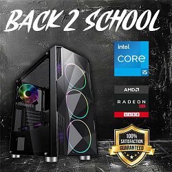 FuturaIT Back2School PC (Intel i5 14400F, 16GB RAM, RX 6600, SSD 1TB, 650W, Midi ATX) 