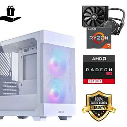 FuturaIT BB Gamer PC (AMD Ryzen 7 5800X, 32GB RAM, SSD 1TB, RX 6800, 650W, Mini ATX) Poklon 