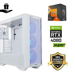 FuturaIT BB Gamer PC (AMD Ryzen 7 7800X3D, 32GB RAM, SSD+HDD, RTX 4080S, 850W, MiDI ATX) Poklon 