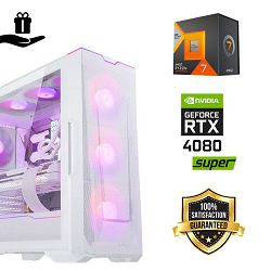 FuturaIT BB Gamer PC (AMD Ryzen 7 7800X3D, 32GB RAM, SSD+HDD, RTX 4080S, 850W, MiDI ATX) Poklon 