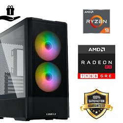 FuturaIT BB Gamer PC (AMD Ryzen 9 5900X, 32GB RAM, SSD+HDD, RX 7900Gre, 850W, Midi ATX) Poklon 