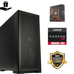 FuturaIT BB GamerPC (AMD Ryzen 5 7500F, 32GB RAM, SSD 1TB, RX 6750XT, 650W, Midi ATX) 