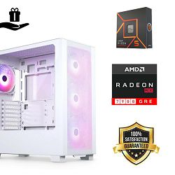 FuturaIT BB GamerPC (AMD Ryzen 5 7600X, 32GB RAM, SSD 1TB, RX 7900Gre, 750W, Midi ATX) Poklon 