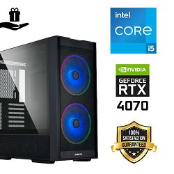 FuturaIT BB GamerPC (Intel i5 13600K, 32GB RAM, SSD 2TB, RTX 4070, 750W, Midi ATX) Poklon