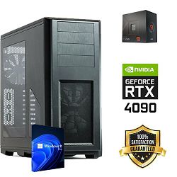 FuturaIT Workstation PC (AMD Ryzen 9 7950X, 48GB RAM, SSD+HDD, RTX 4090, 1000W, Midi ATX) Poklon 