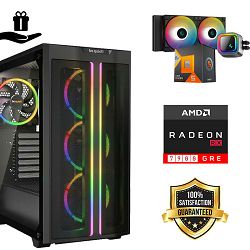 FuturaIT Elite Gamer PC (AMD Ryzen 5 7600X3D, 32GB RAM, SSD 2TB, RX 7900Gre, 750W, Midi ATX) Poklon 