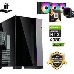 FuturaIT Elite Gamer PC (AMD Ryzen 7 9800X3D, 32GB RAM, SSD+HDD, RTX 4080S, 850W, Midi ATX) Poklon 