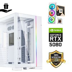 FuturaIT Elite Gamer PC (AMD Ryzen 9 9800X3D, 32GB RAM, SSD+HDD, RTX 5080, 850W, Midi ATX) Poklon 